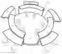 Fig. 01 - Concentric circular rotating table(s)