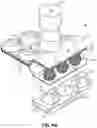 Fig. 12 - Pocketed spring comfort layer having at least one foam layer and method of making same