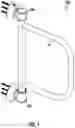 Fig. 02 - Adjustable bathroom grab bar assembly