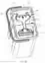 Fig. 30 - Mop bucket for cleaning and squeezing a flat mop