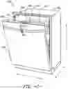 Fig. 02 - Dishwasher appliance equipped with leak detection features