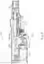 Fig. 10 - Surgical stapler with rotary cam drive