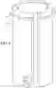 Fig. 07 - Height adjustable kick bucket and height adjustable stand