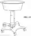 Fig. 16 - Height adjustable kick bucket and height adjustable stand