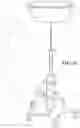 Fig. 19 - Height adjustable kick bucket and height adjustable stand