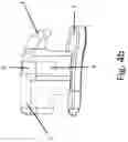 Fig. 07 - Self-ligating bracket with cantilever locking beam mechanism and other locking elements for ligating sliding members, and methods of making and use thereof