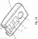 Fig. 17 - Self-ligating bracket with cantilever locking beam mechanism and other locking elements for ligating sliding members, and methods of making and use thereof