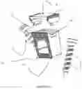 Fig. 10 - Bi-directional fixating/locking transvertebral body screw/intervertebral cage stand-alone constructs having a central screw locking lever, and pliers and devices for spinal fusion