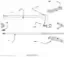 Fig. 26 - Bi-directional fixating/locking transvertebral body screw/intervertebral cage stand-alone constructs having a central screw locking lever, and pliers and devices for spinal fusion