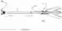 Fig. 27 - Bi-directional fixating/locking transvertebral body screw/intervertebral cage stand-alone constructs having a central screw locking lever, and pliers and devices for spinal fusion