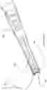 Fig. 34 - Bi-directional fixating/locking transvertebral body screw/intervertebral cage stand-alone constructs having a central screw locking lever, and pliers and devices for spinal fusion