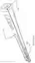 Fig. 35 - Bi-directional fixating/locking transvertebral body screw/intervertebral cage stand-alone constructs having a central screw locking lever, and pliers and devices for spinal fusion