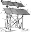 Fig. 01 - Tilting solar panel mount