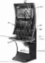 Fig. 01 - Electronic gaming machine and method having independently operable game display windows for single or multi-player play