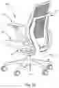 Fig. 21 - Chair assembly with upholstery covering