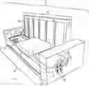 Fig. 01 - CONVERTIBLE SOFA BED