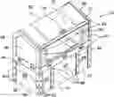 Fig. 01 - Treasure chest bed housing apparatus