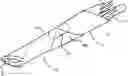 Fig. 01 - Napkin with adhering portion for wrapping cutlery