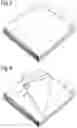 Fig. 03 - Napkin with adhering portion for wrapping cutlery