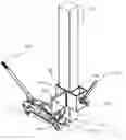 Fig. 01 - MODULAR AND COMPACT FENCE POST REMOVER