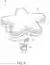 Fig. 04 - Magnetically secured burner cap