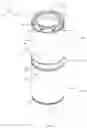 Fig. 03 - Cross compatible adapter for chimney sections with different outer diameters