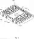 Fig. 08 - Cooking appliance with integral drain