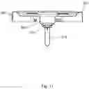 Fig. 10 - Cooking appliance with integral drain
