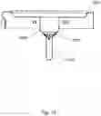 Fig. 16 - Cooking appliance with integral drain