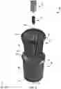 Fig. 03 - Dispensing system for transferring chemical into a strainer basket assembly
