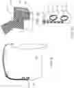Fig. 06 - Personal protection system including a hood with a transparent face shield and control buttons on the face shield