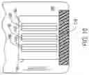 Fig. 10 - Personal protection system including a hood with a transparent face shield and control buttons on the face shield