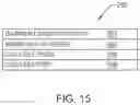 Fig. 15 - Personal protection system including a hood with a transparent face shield and control buttons on the face shield