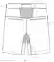 Fig. 14 - Fixed-waist Short with Underwear Attached