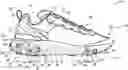 Fig. 01 - Articles of footwear and sole structures with pressure-mapped midsole topographies and inlaid outsoles