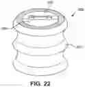 Fig. 22 - Article of footwear having an elevated plate sole structure