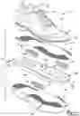 Fig. 13 - Article of footwear incorporating particulate matter