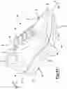 Fig. 38 - Article of footwear incorporating particulate matter
