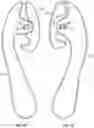 Fig. 15 - Articles of footwear with adaptive-height bladder elements