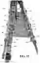 Fig. 15 - Modular firearm support, concealment aid, and shooting equipment holder assembly for a multi-legged stand