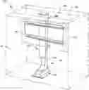 Fig. 01 - Lift for television or other visual display screen