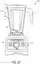 Fig. 21 - Blending container with plate insert and blade assembly