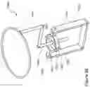 Fig. 34 - Stirring motion mechanism for cooking apparatus