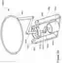 Fig. 35 - Stirring motion mechanism for cooking apparatus