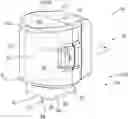 Fig. 01 - Web material center-pull dispenser assembly