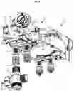 Fig. 07 - Toilet seat assembly with cleaning system
