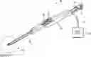 Fig. 01 - Electrosurgical instrument with fluid diverter