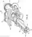 Fig. 12 - Electrosurgical instrument with fluid diverter