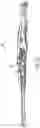 Fig. 15 - Electrosurgical instrument with fluid diverter