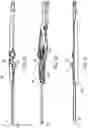 Fig. 20 - Electrosurgical instrument with fluid diverter